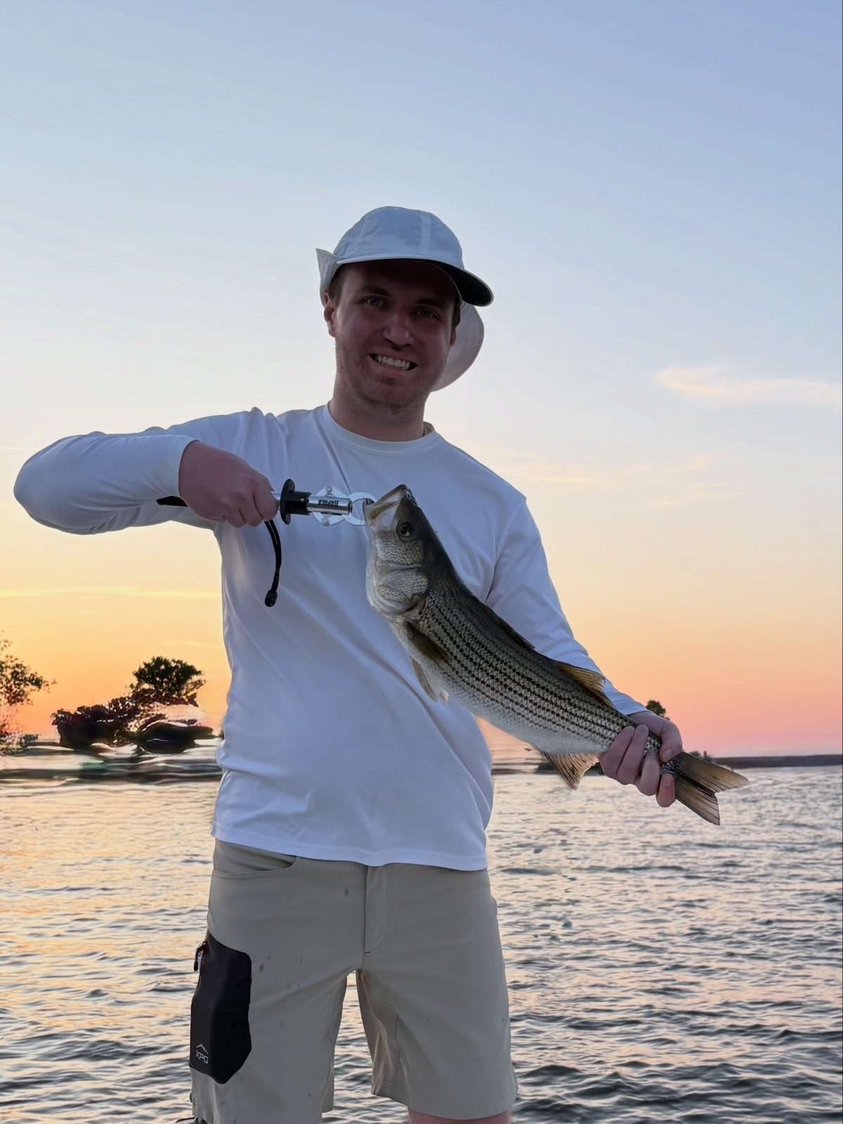 Speckled trout caught inshore on the Pamlico River