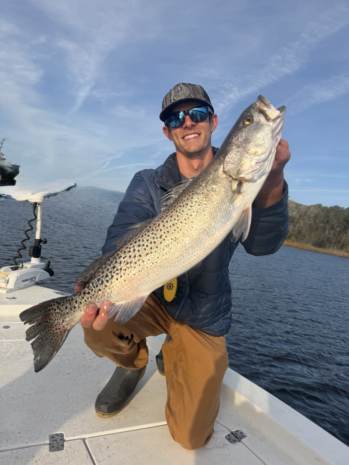 Big red drum before the release
