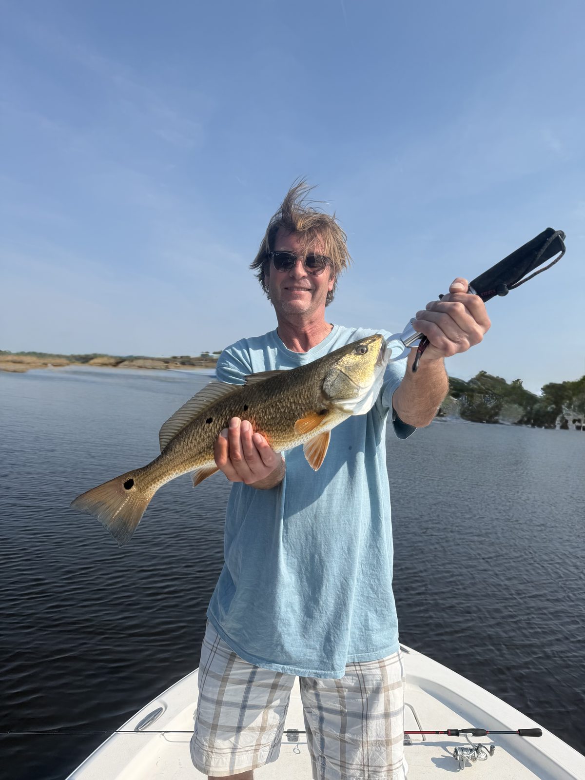 Speckled trout caught inshore on the Pamlico River